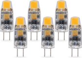 Ampoule LED Groenovatie G4 1W, COB, Wit chaud, intensité variable, paquet de 6