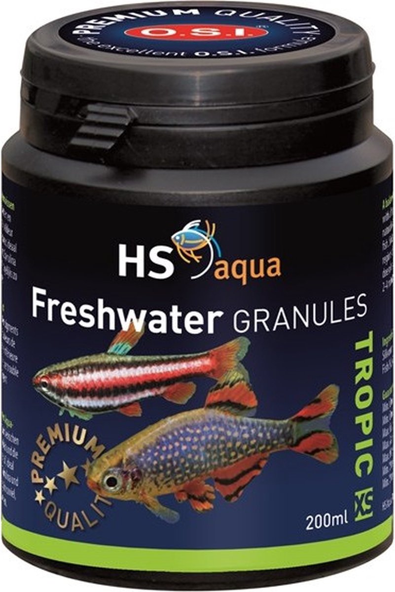 HS Aqua Freshwater Granules XS - 200ML - Aquariumvoer