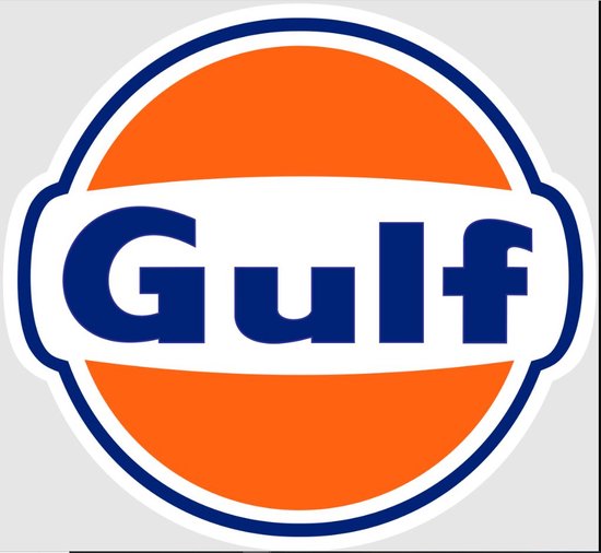 Gulf Aluminium wandbord Ø 60 cm.