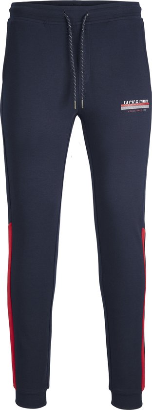 Jack & Jones JPSTWILL JJSTAPLE PANTS FB - Tréningruha alsók - light grey melange/foltos