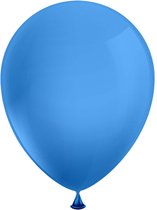 ballonnen pearl / metallic blauw 30 cm 20 stuks