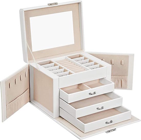 Lifewit 13,9 Inch Keulen Organizer voor Mannen, 4 Tier Houten Parfum Lifewit 13,9 Inch Keulen Organizer voor Mannen, 4 Tier Houten Parfum