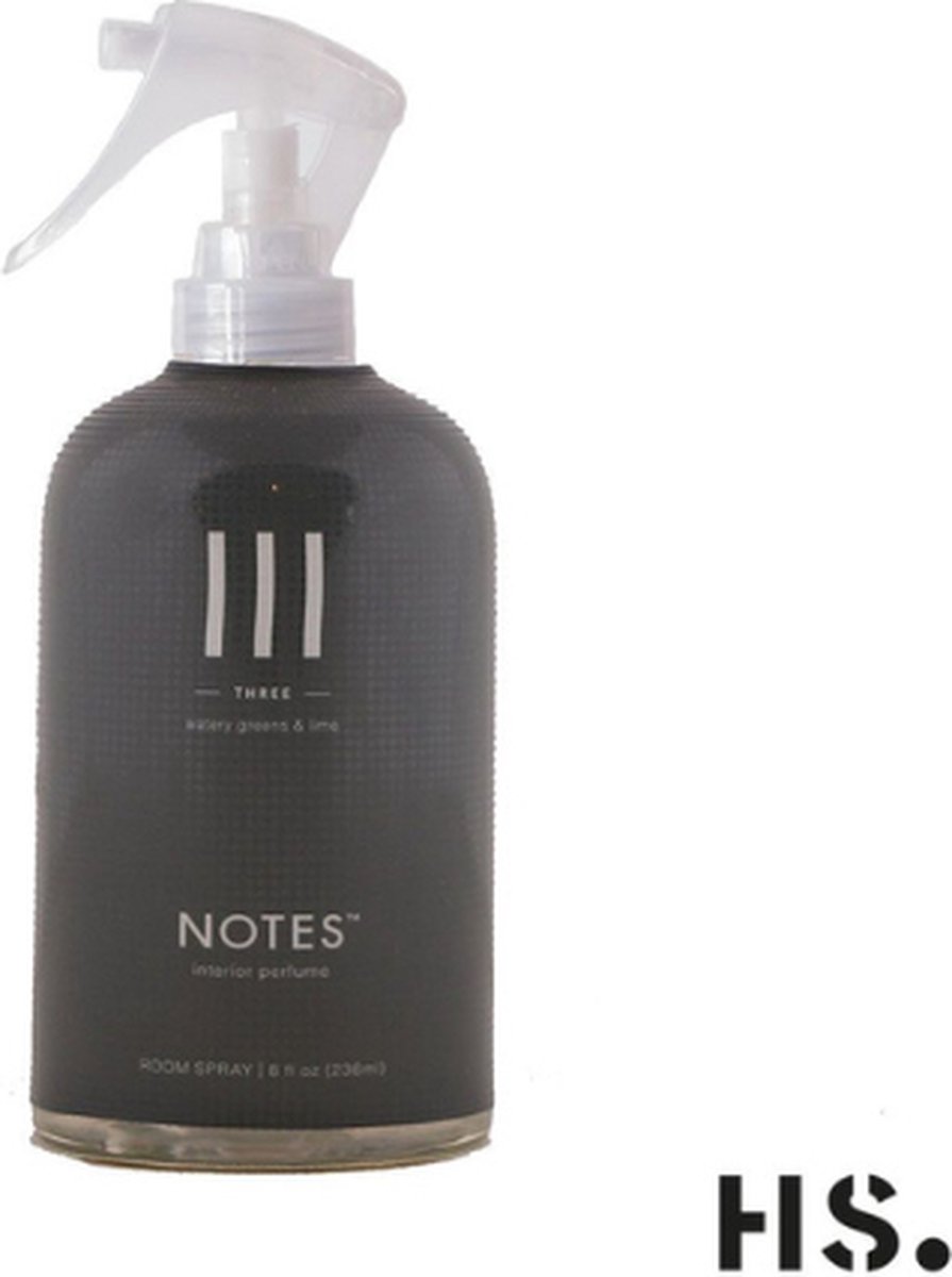 NOTES Roomspray III Three - Watery Greens & Lime - Geurspray