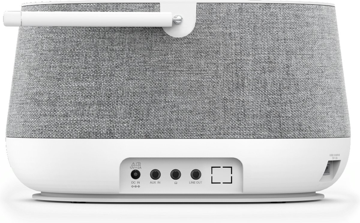 Hama Radio Digitale DIR3300SBT - DAB+, WiFi, Bluetooth, Altoparlanti Coassiali, Bianco - Foto 4