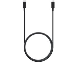 USB-C naar USB-C Kabel 1.8 Meter 3A Zwart