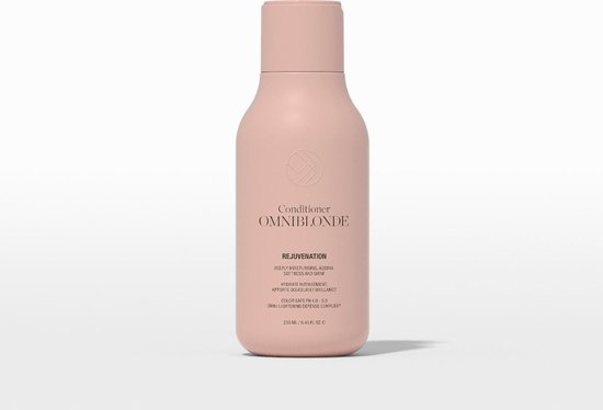 Shampoing Hydratant Omniblonde Rejuvenation 300ml - Sans Parabène Ni Sulfate, Pour Cheveux Blonds Et éclaircis