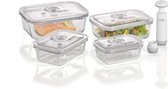 Contenants alimentaires en Verres 4 - Contenants Boîtes de conservation - Premium supérieure - Sans BPA