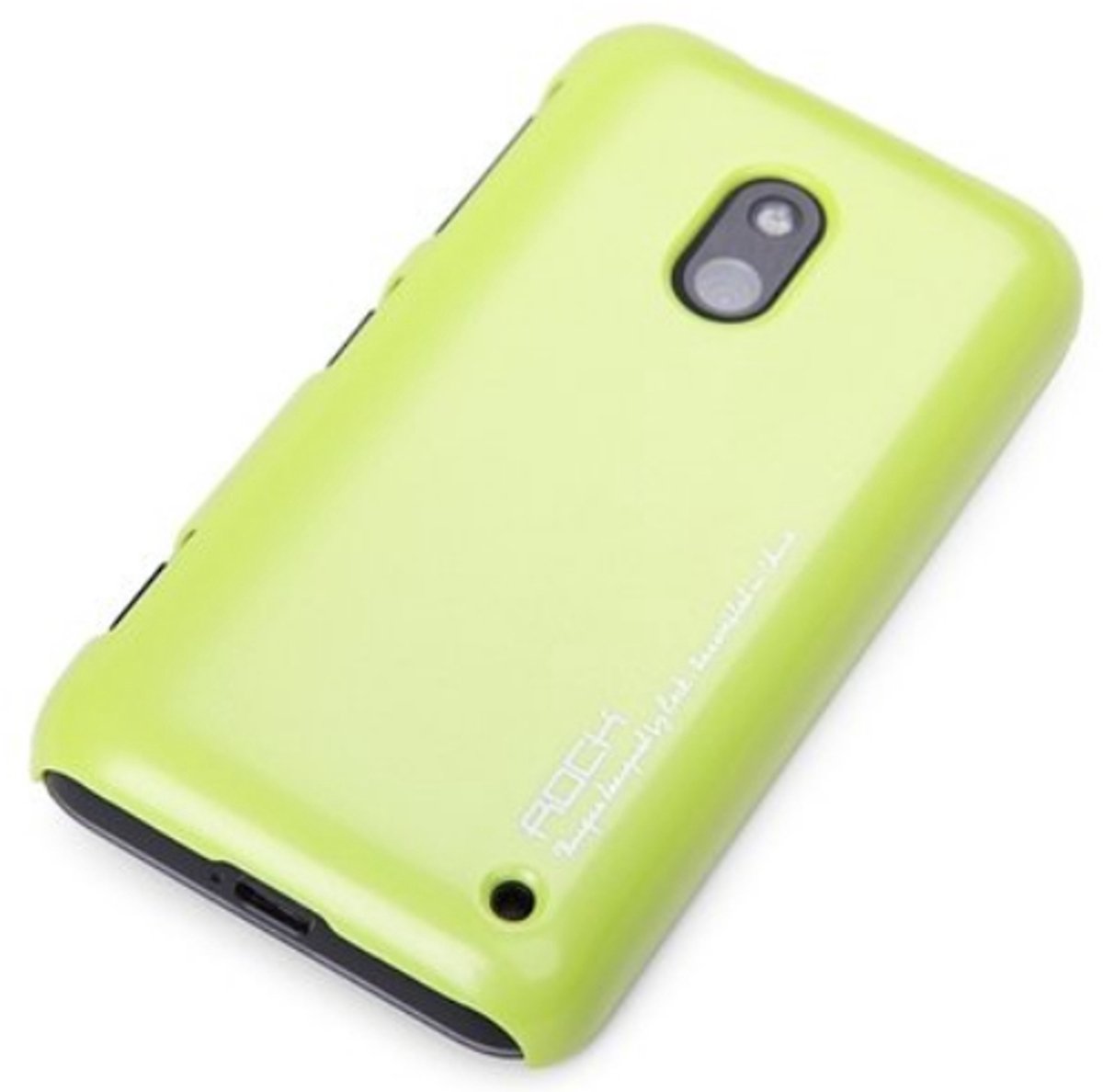 Rock Cover Naked Yellow Grey Lumia 620