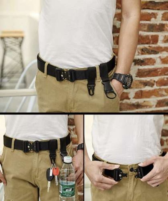 TR Goods - Ceinture de travail - Ceinture de sécurité - Riem de hanche - Libération Quick - 125 CM - Réglable - Zwart