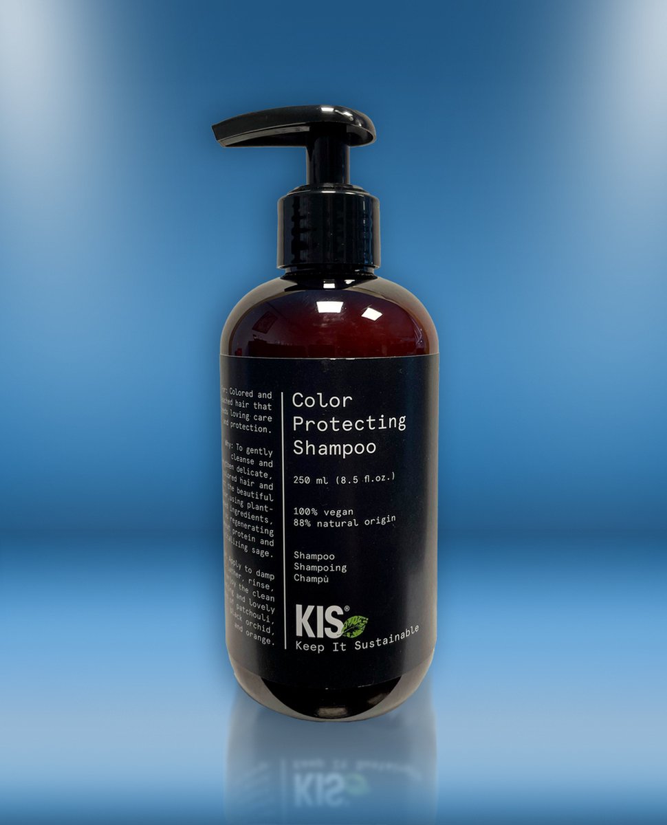 KIS Green Color Protecting Shampoo 250 ml - Normale shampoo vrouwen - Voor Alle haartypes