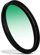 72mm Groen verloop Lens Filter / Groenfilter / Graduated Green Filter