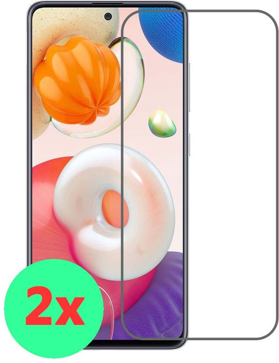 Arara Screenprotector Geschikt voor Samsung Galaxy A51 4G - Screenprotector / Tempered Glass 2 Pack