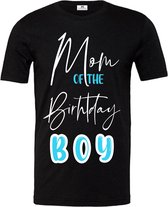 Shirt verjaardag-voor mama van de jarige-mom of the birthday boy-Maat S