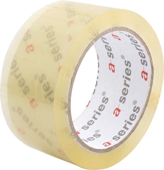 Verpacking Nastro Da Pacchi Trasparente 50mm X 66m - Confezione 30 Rotoli - Srotolamento Silenzioso