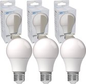 ProLong LED Lamp E27 - Mat - A60 Peertje - 8W (60W) - Koud wit - 3 lampen