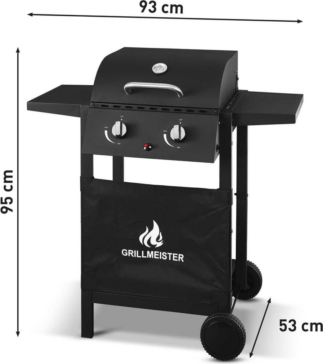 Gasbarbecue met zijbrander thumbnail 6