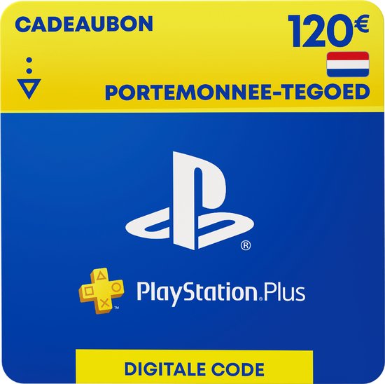 120 euro PlayStation Store tegoed - PSN Playstation Network Kaart (NL)