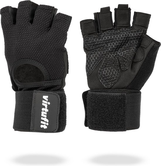 VirtuFit Fitnesshandschoenen Pro met Wristwrap - L