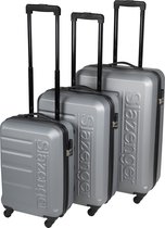 Ensemble de valises Slazenger - avec 4 Roues - Rotation Ã 360 degrÃ©s - LÃ©ger - Petite, Medium, grande valise Ã Bagage Ã main - 3 piÃ¨ces