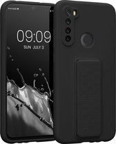 kwmobile back cover voor smartphone - geschikt voor Xiaomi Redmi Note 8 (2019 / 2021) - 1x beschermhoesje van kunststof - In zwart