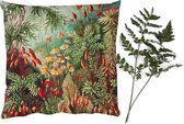 Coussins Coussins décoratifs - Oreillers Salon - 60x60 cm - Fleurs - Art - Vintage - Muscinae