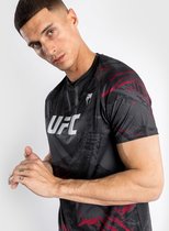 UFC Venum Authentic Fight Week 2.0 Performance T-shirt Zwart Rood maat XL