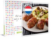Bongo Bon - CULINAIRE 3-DAAGSE MET DINER IN NEDERLAND - Cadeaukaart cadeau voor man of vrouw