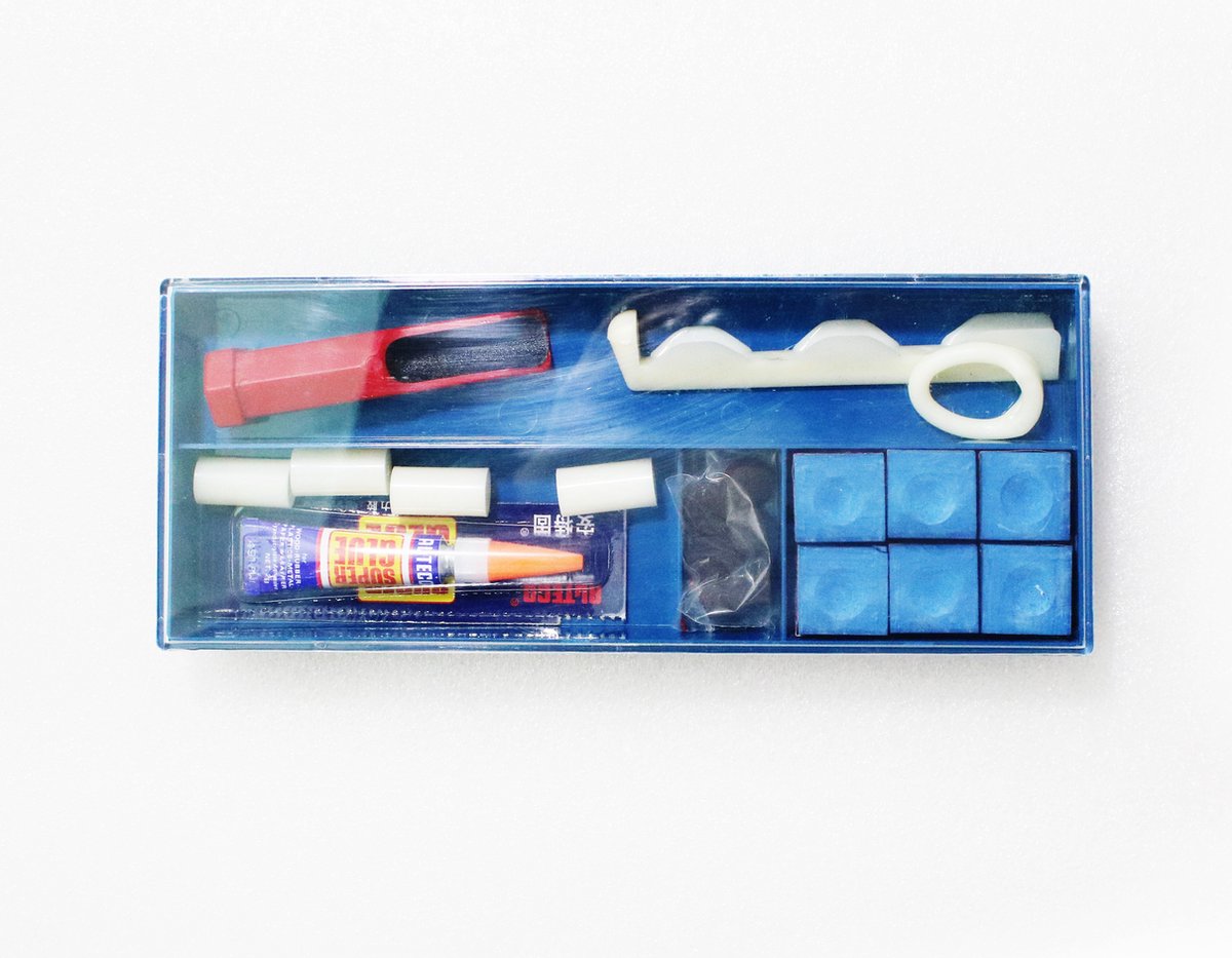 Keu reparatie set Basic - 6-delig - Incl. Keu tip lijm