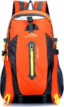 Polaza®️ Backpack - Rugzak - Rugtas - Groot Formaat - Reis Rugzak - Voor onderweg - Luxe Rugzak - Tas - Oranje