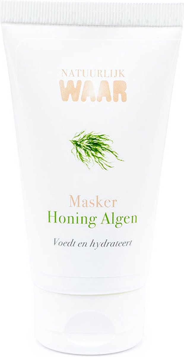 NatuurlijkWAAR - Honing & algenmasker - 75ml