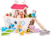 New Classic Toys Houten Ark van Noah - Inclusief Speelfiguren