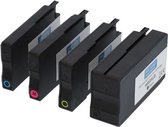 PrintAbout huismerk Inktcartridge 953 (6ZC69AE) 4-kleuren Multipack geschikt voor HP
