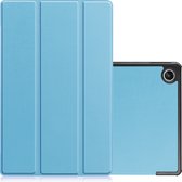 Hoesje Geschikt voor Lenovo Tab M10 Plus 3rd Gen Hoesje Case Hard Cover Hoes Book Case - Lichtblauw