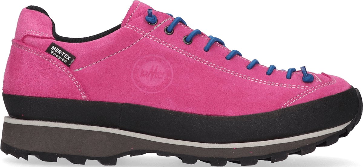 Lomer Bio Naturale Low MTX Dames Wandelschoenen Passion Suède 50082.A.25 Roze