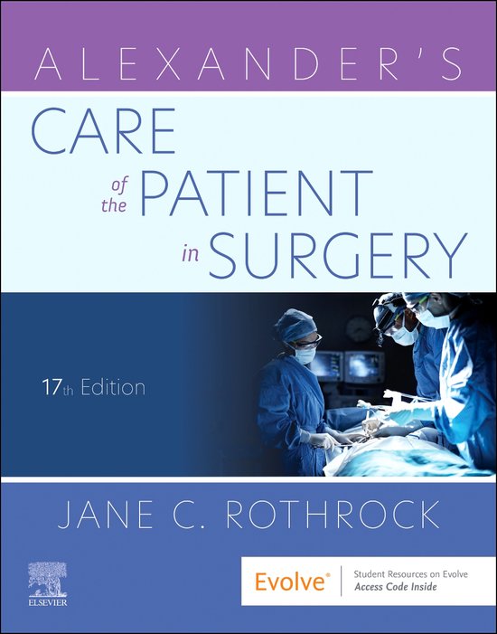 Alexander's Care of the Patient in Surgery - cover