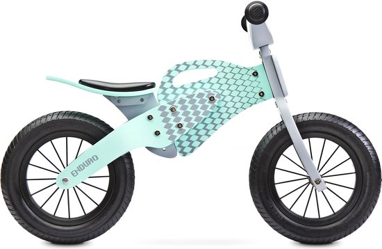 Loopfiets Handvat Loopfiets Enduro mint, incl. meeneem handvat | bol.com