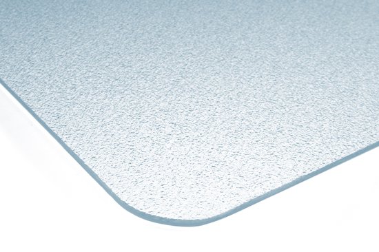 Kangaro vloermat - voor harde vloer -  transparant polycarbonaat - 150 x 120 cm - K-44-1500