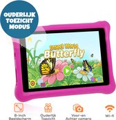 Kindertablet - Inclusief Beschermhoes - Android 10.0 - 8-Inch Beeldscherm - Kindertablet Vanaf 3 Jaar - Roze