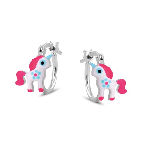 Lapetra LPOR0005 - Boucles d'oreilles d'oreilles - Licorne - Argent 925