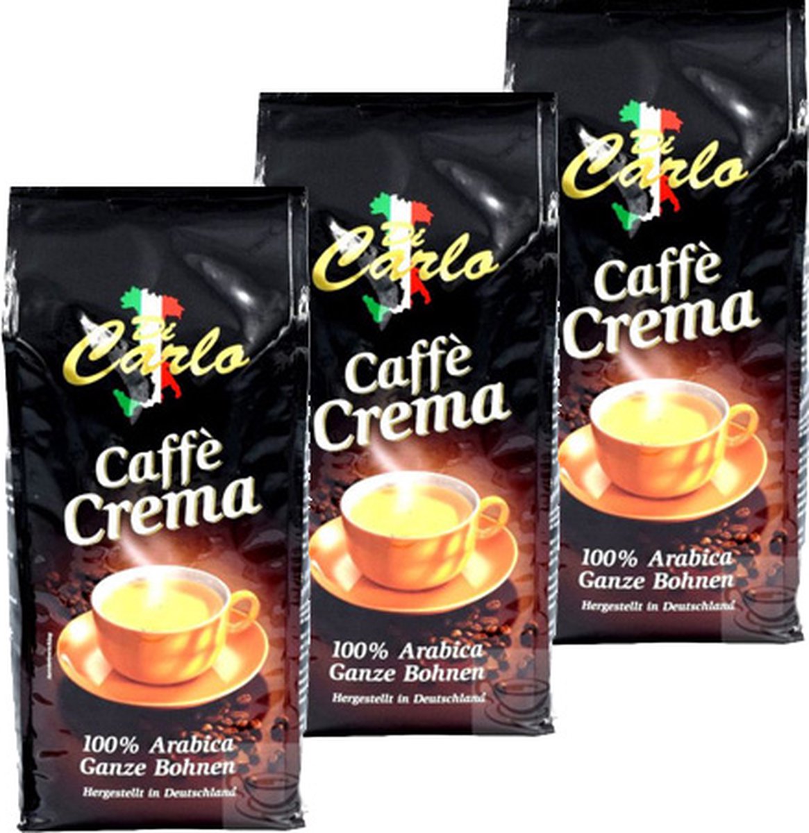 Di Carlo Cafe Crema - koffiebonen - 3 x 1 kg