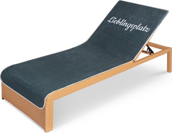 JEMIDI badstof overtrek voor tuinstoelen – Handdoek 100% katoen