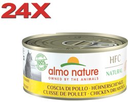 Almo Nature HFC - Kattenvoer - Kippenbout - 24x150gr