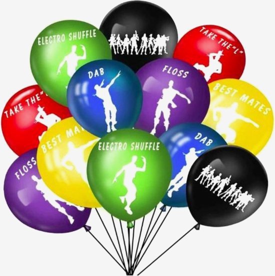 Fortnite Latex Ballon - Verjaardag - thema - Dancing -