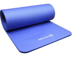 MADFitness - Core Plus - Fitnessmat - 15mm dikte - Blauw