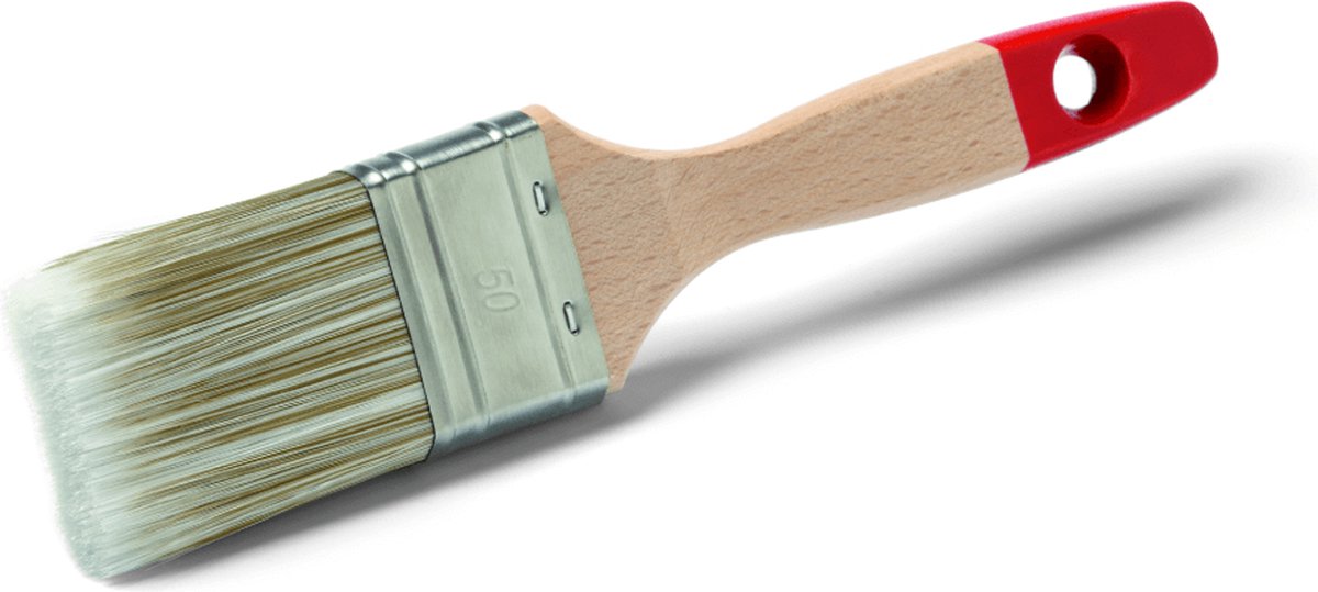 Schuller Allround Flat Brush With Wooden Handle, Size 30 Mm, 1 Piece, 72382