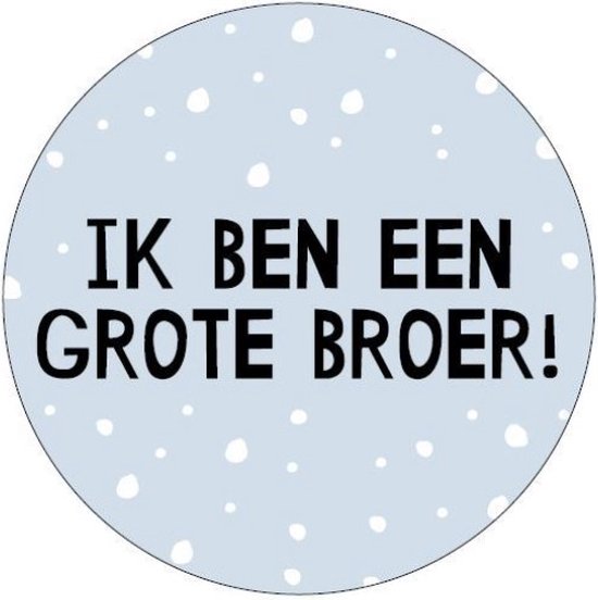 Blauw wit geboorte bedankje met snoep
