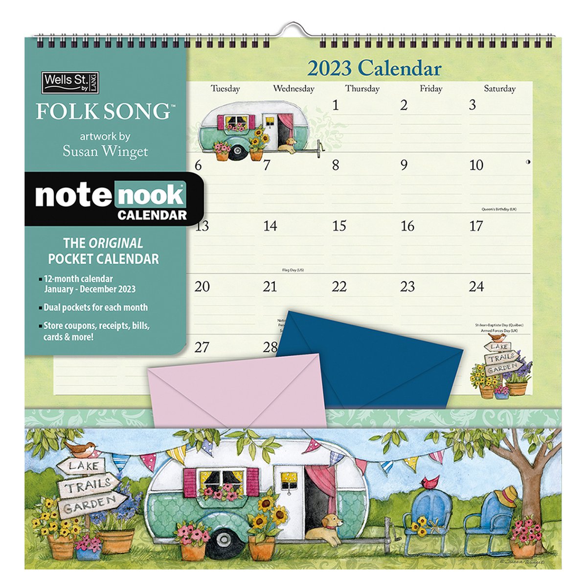 Folk Song Pocket Kalender 2023