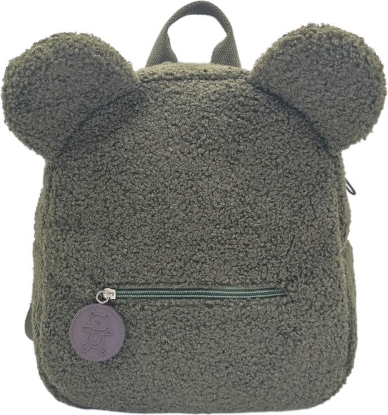 teddy tas / groen / in 9 verschillende kleuren / teddy rugzak kids / teddy schooltas / kinderen / peuter / kleuter / teddy bag / kind en baby / Teddy tas