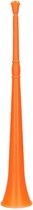 Vuvuzela - grote blaastoeter - oranje - kunststof - 48 cm - feestartikelen - supporters