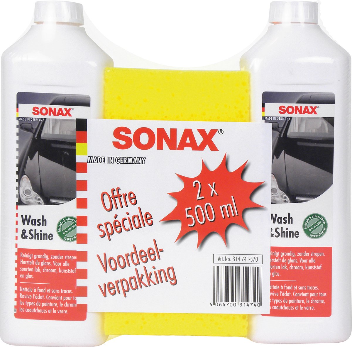 Sonax Wash Shine Set #314.741 | bol.com